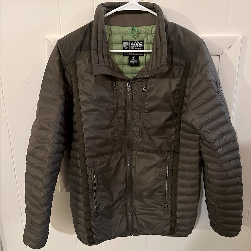 Kuhl Men's Dark Olive Puffer Jacket